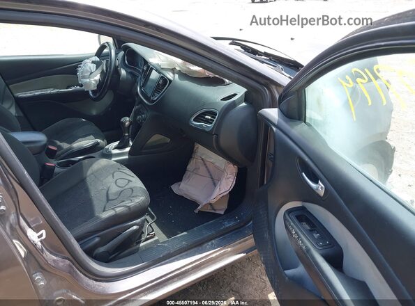 1C3CDFBB6GD504904 2016 DODGE DART Gray Front interior view