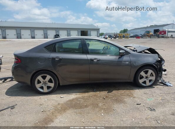 1C3CDFBB6GD504904 2016 DODGE DART Gray Rear interior view
