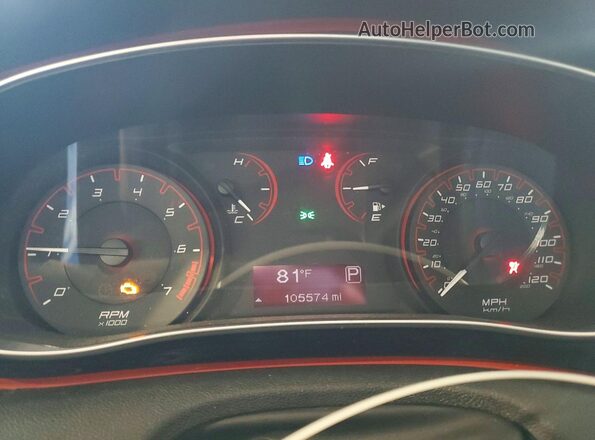 1C3CDFBB6GD531102 2016 DODGE DART Синий Вид щитка приборов
