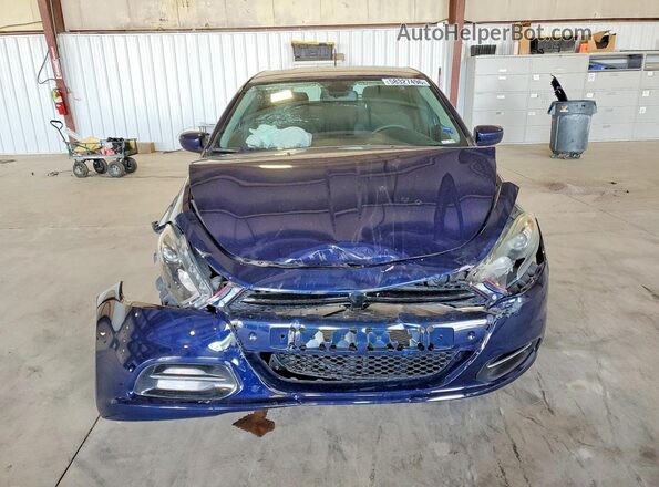 1C3CDFBB6GD531102 2016 DODGE DART Синий Вид спереди