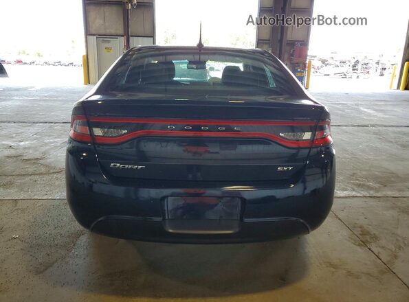 1C3CDFBB6GD531102 2016 DODGE DART Синий Вид сзади
