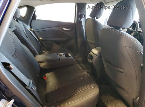 1C3CDFBB6GD531102 2016 DODGE DART Синий Вид задних сидений