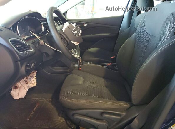 1C3CDFBB6GD531102 2016 DODGE DART Синий Вид салона спереди