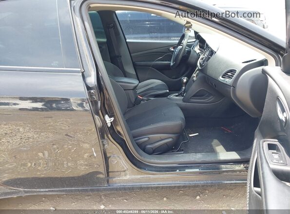 1C3CDFBB6GD689858 2016 DODGE DART Black Front interior view