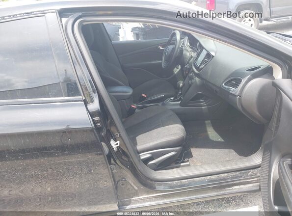1C3CDFBB7GD541489 2016 DODGE DART Черный Вид салона спереди