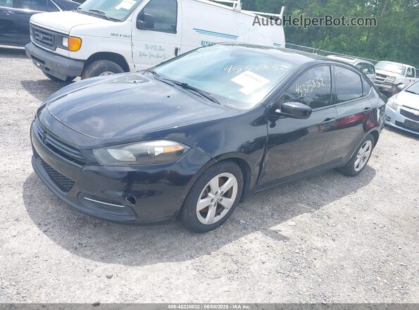 1C3CDFBB7GD541489 2016 DODGE DART Черный Передняя левая четверть