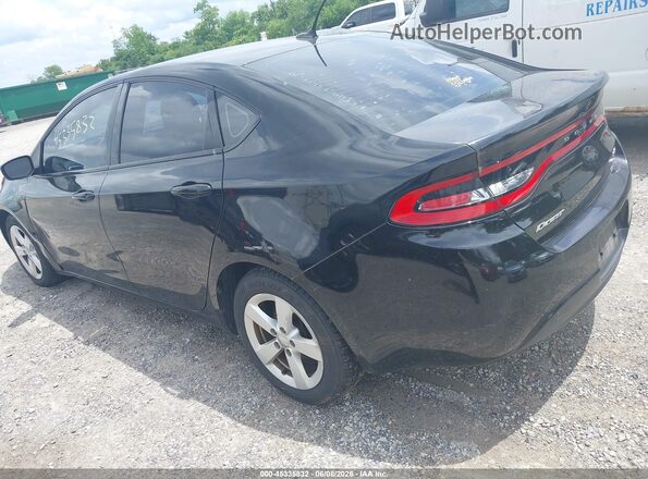 1C3CDFBB7GD541489 2016 DODGE DART Черный Задняя левая четверть
