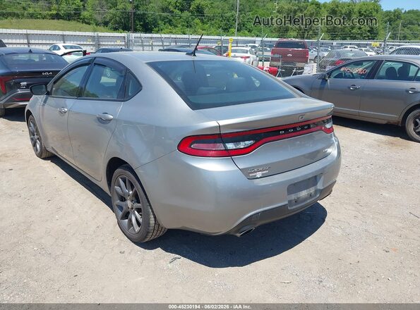 1C3CDFBB7GD701631 2016 DODGE DART Silver უკანა მარცხენა