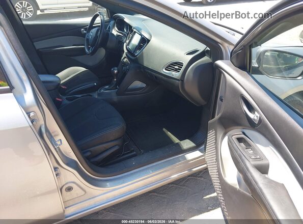 1C3CDFBB7GD701631 2016 DODGE DART Silver წინა სალონის ხედი
