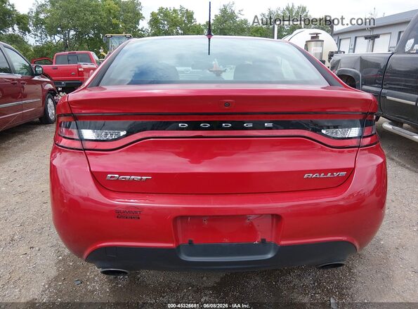 1C3CDFBB8GD504810 2016 DODGE DART Красный 