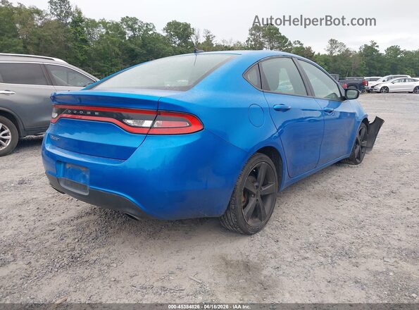 1C3CDFBB8GD578003 2016 DODGE DART Blue Rear right
