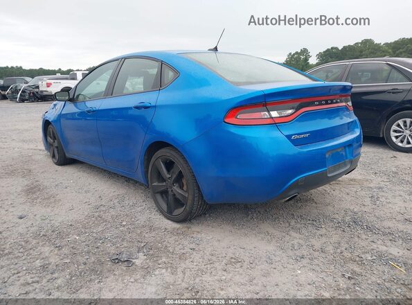 1C3CDFBB8GD578003 2016 DODGE DART Blue Rear left