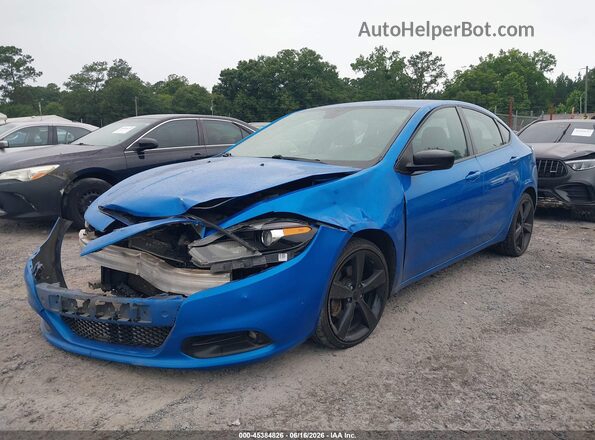 1C3CDFBB8GD578003 2016 DODGE DART Blue Front left