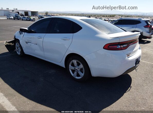1C3CDFBB9GD689871 2016 DODGE DART White Tył lewy