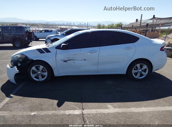 1C3CDFBB9GD689871 2016 DODGE DART White Widok wnętrza 360 stopni