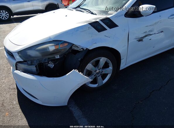 1C3CDFBB9GD689871 2016 DODGE DART White Widok z przodu