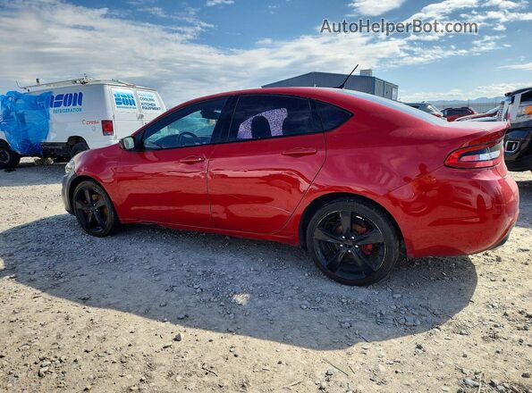 1C3CDFBBXGD505005 2016 DODGE DART Red უკანა მარცხენა