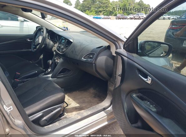 1C3CDFBBXGD593697 2016 DODGE DART Silver Widok wnętrza z przodu
