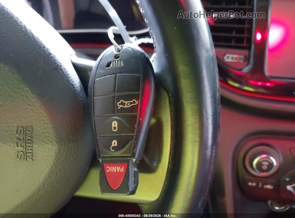 1C3CDFDH3GD517403 2016 DODGE DART Black Вид панелі приладів
