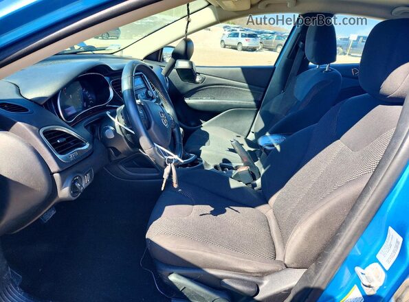 1C3CDFFA2GD818938 2016 DODGE DART Blue Вид салону спереду