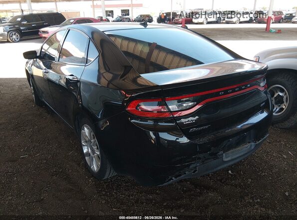 1C3CDFFAXGD817858 2016 DODGE DART Черный Задняя левая четверть