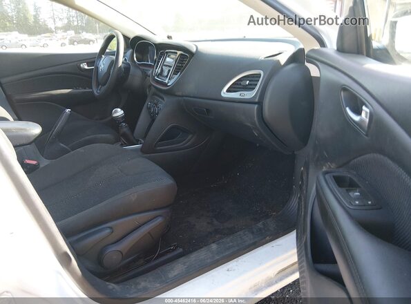 1C3CDFFAXGD820467 2016 DODGE DART White Սալոնի դիմացի տեսք