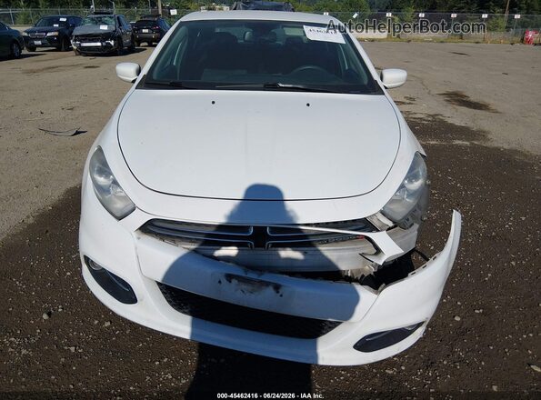 1C3CDFFAXGD820467 2016 DODGE DART White Սարքավորումների վահանակի տեսք