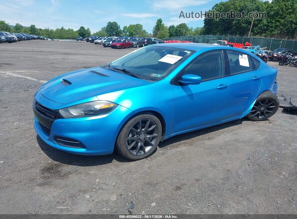 1C3CDFFH5GD818865 2016 DODGE DART Blue Vista tres cuartos delantera izquierda