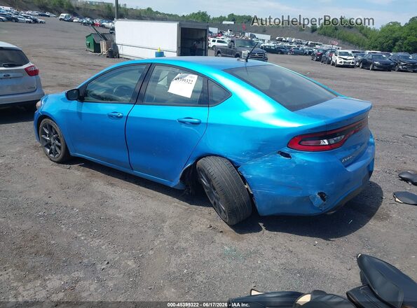 1C3CDFFH5GD818865 2016 DODGE DART Blue Trasero izquierdo