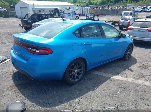 1C3CDFFH5GD818865 2016 DODGE DART Blue Trasero derecho