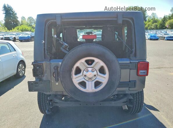 1C4AJWAG3GL296172 2016 JEEP WRANGLER Charcoal Vista trasera