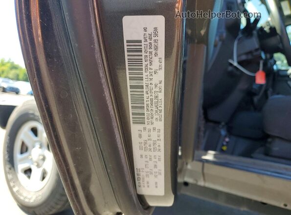 1C4AJWAG3GL296172 2016 JEEP WRANGLER Charcoal Vista de la etiqueta del VIN