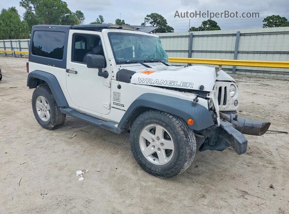 1C4AJWAG4GL232884 2016 JEEP WRANGLER Белый Передняя правая четверть