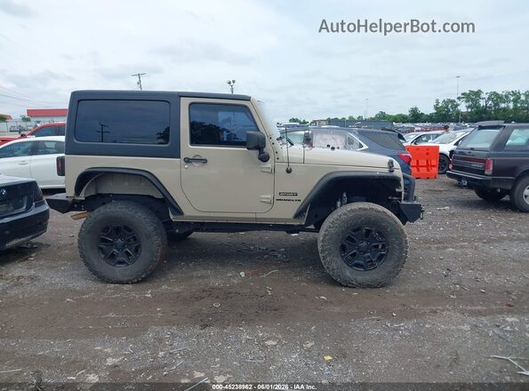 1C4AJWAG7GL211527 2016 JEEP WRANGLER Tan 