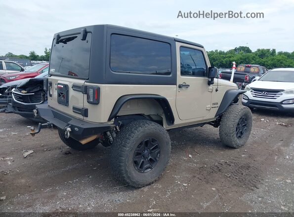 1C4AJWAG7GL211527 2016 JEEP WRANGLER Tan 