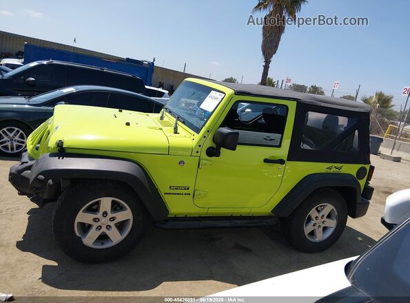 1C4AJWAG8GL310955 2016 JEEP WRANGLER Зеленый Панорамный вид салона 360°