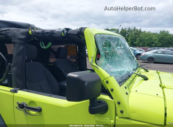 1C4AJWAG9GL325481 2016 JEEP WRANGLER Green 