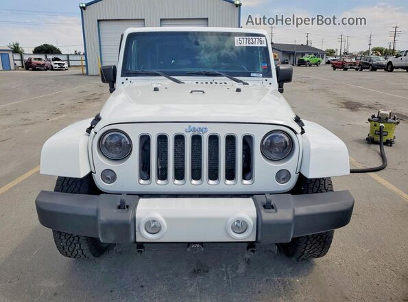 1C4AJWBG2GL143121 2016 JEEP WRANGLER White Front view