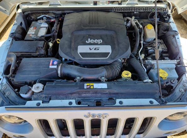1C4AJWBG2GL143121 2016 JEEP WRANGLER White Engine compartment view