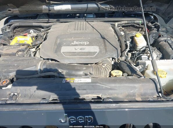 1C4BJWCG8GL235059 2016 JEEP WRANGLER Gray Rear view