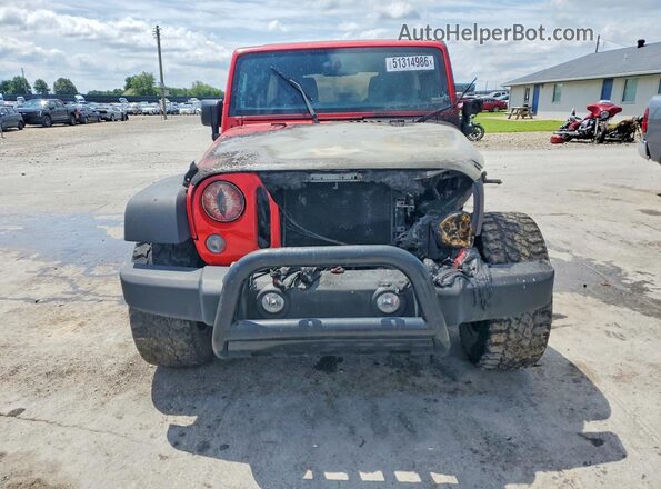 1C4BJWDG0GL116520 2016 JEEP WRANGLER Red Front view