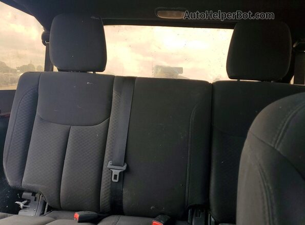 1C4BJWDG0GL116520 2016 JEEP WRANGLER Red Rear seats view