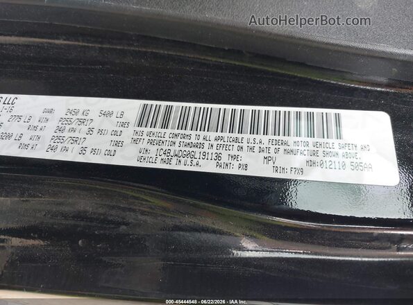 1C4BJWDG0GL191136 2016 JEEP WRANGLER UNLIMITED Black Engine compartment view