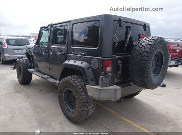 1C4BJWDG0GL215452 2016 JEEP WRANGLER UNLIMITED Gray Задня ліва чверть