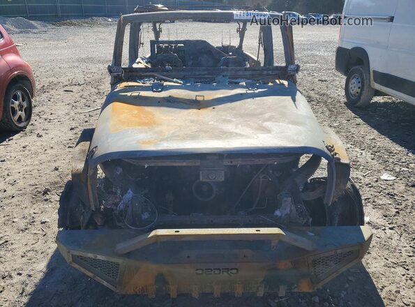 1C4BJWDG0GL221493 2016 JEEP WRANGLER Серый Вид спереди