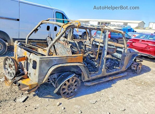 1C4BJWDG0GL221493 2016 JEEP WRANGLER Серый Задняя правая четверть