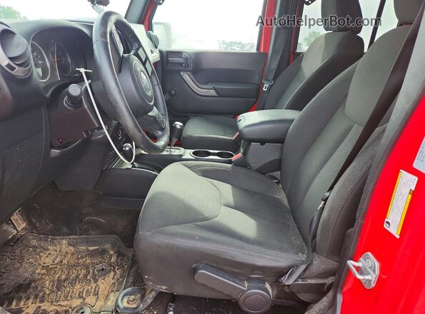 1C4BJWDG0GL242960 2016 JEEP WRANGLER Red წინა სალონის ხედი