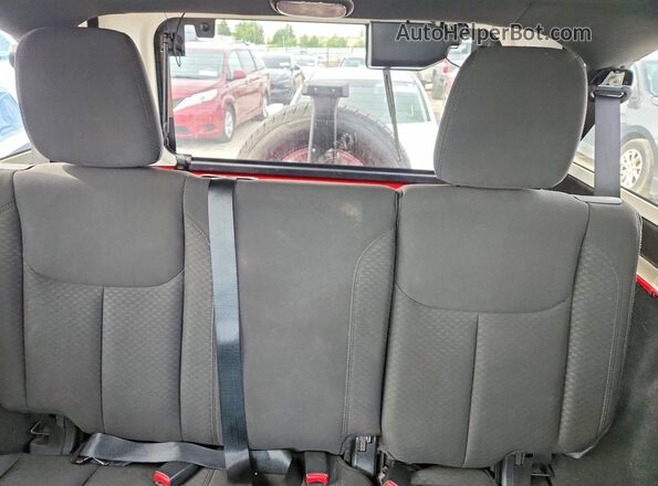 1C4BJWDG0GL242960 2016 JEEP WRANGLER Red უკანა სავარძლების ხედი