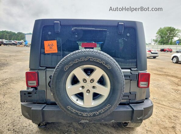 1C4BJWDG0GL287865 2016 JEEP WRANGLER Gray Rear view