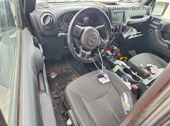 1C4BJWDG0GL287865 2016 JEEP WRANGLER Gray Dashboard view